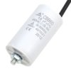 Kondensator rozruchowy do silnika 18uF 450VAC B class CBB60 przewód 15cm