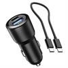 Ładowarka samochodowa do telefonu USB gniazdo + USB C 60W CC60CU