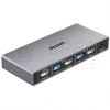 UNITEK Przełącznik KVM HDMI 4K@60Hz + 4x USB 3.0 na 2 komputery