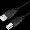 CU0008B USB 2.0 cable, USB-A/M to USB-B/M, black, 3 m