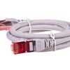 Kabel krosowy (Patch Cord) S/FTP kat.6 szary 1m DK-1644-010