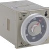 Timer Relay Szyna DIN, montaż panelowy 12 → 48 V dc, 24 → 48V ac DPDT 2-stykowy Omron DPDT 0.05 s