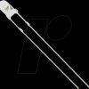 3034W2C-DSE-C LED, 3mm, wired, white, 6500 mcd, 40°