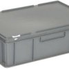 BRB Lagertechnik 1657895 Pojemnik do sztaplowania nadaje się na żywność (D x S x W) 600 x 400 x 185 mm szary 1 szt.