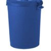 Pojemnik na śmieci 110L, kolor: Niebieski, materiał: Polipropylenowe, Hill Brush