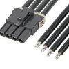 Kabel przewód-płytka, Mega-Fit, 600 V, 25 A, raster: 5.7mm, 300mm, Cyna, Czarny