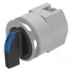 Przełącznik obrotowy 30mm Poz.stab 2 czarny/srebrny BA9S,LED 704.101.018I