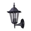 Lampa Elewacyjna Kinkiet Stylizowany Na Retro, Standard Czarny, Ip44 Na E27...