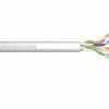 Przewód skrętka drut U/UTP kat.5E szary