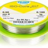Solder, lead-free, Sn99Ag0.3Cu0.7NiGe, Ø 0.5 mm, 100 g, 5520810510