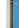 Szafa 1-drzwiowa, materiał: Metal, kolor: Niebieski, Jasnoszary, 1800 mm x 300 mm x 500mm, AKAZE