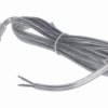 Wtyk DC 5.5x2.1 przewód przeźroczysty 150cm 18awg