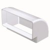 Kolano pionowe kanału płaskiego PS 90st. 220x90mm białe KP90-5