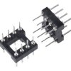 Listwa DIL raster 2.54 mm Otwór przelotowy 2 °C seria POS/POO/PCL E-TEC Bez osłony