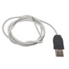 Przewód grzewczy 5V USB, 6 W, długość 1,5 m, średnica 3 mm, zasilanie USB