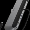 INC014btSGY Docking station/port replicator, USB type C, laptop, 11-port