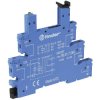 Finder 93.01.7.060 34 series Relay Socket 88x6.2x76 mm Blue DIN Rail