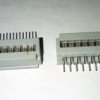 Two 16 pins dip flatcable connectors