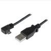 RS PRO Kabel USB z gniazdem IC Męski Złącze A USB typu A Złącze B Micro USB typ B Męski dł. 2 m USB 2.0 kolor: Czarny
