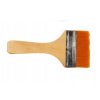 76mm Wooden ESD Flat Brush with Soft Bristles