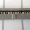 Flatcable connector 34 pins female gray