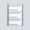 Siedle 200029792-00 Akcesorium montażowe srebrny