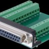 65319 Sub-D 37-pin socket > 39-pin terminal block