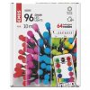 Lampki choinkowe 96LED cherry 10m RGB 64 programy pilot IP44 timer D5AA01