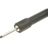Adapter; Amass; 26.470.2; igła 2mm / gniazdo bananowe 4mm; czarny; 51mm; 10A; 30V; mosiądz niklowany; PA; RoHS; 6.208