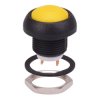 ISR3SAD500 Yellow Momentary 12mm Push Button Switch SPST IP67 APEM
