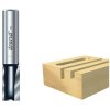 Trend TR12 x 1/4 TCT Two Flute Cutter Long Shank 12 x 19mm