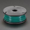 Adafruit Stranded-Core Wire Spool - 25ft - 22AWG - Green