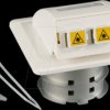 FTTH-OUTLET-SC-OM3 FO data outlet UP,2 SC-S adapter OM3