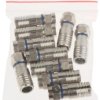 Wtyk F kompresyjny złącze MTC seria 6 BlueSteel na kabel RG6 Triset113 / Trishield113 /opakowanie 10szt/