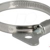 19581 Butterfly Hose Clamp 40 - 60 mm 10 pieces metal