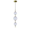 Lampa wisząca DORADO 3 pionowa złota LP-002/3V Light Prestige