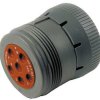 Złącze wielostykowe przemysłowe 6-pinowe Montaż na kablu Wtyczka Deutsch