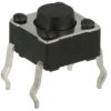 RES6060-4PH08; Mikroprzycisk (mikroprzełącznik) 6x6mm 4 piny, przycisk 0,8mm; KLS