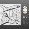 Adafruit Space Shuttle Discovery Solder Kit by Phyx