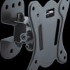 PM-FM10-100 TV wall bracket, tilting, swivelling, 13 - 27 inch, black