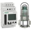 Cyfrowy programowalny czasowo łącznik zmierzchowy 16A 230V 1-99000 lux IP20/55 DIN IC100kp+ SMART CCT15495 SCHNEIDER ELECTRIC