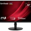Viewsonic VG2408A-MHD Monitor EEK E (A - G) 61 cm (24 cal) 1920 x 1080 px 16:9 5 ms DisplayPort, HDMI, VGA LCD (IPS)