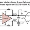Precision, Low Power Rail-to-Rail Input/Output Differential Op Amp/SAR ADC Driver