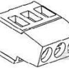TE Connectivity 796748-3 TE AMP Eurostyle Terminal Blocks, 1 szt.