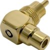 Oehlbach Sound-AD 90 Adapter kątowy cinch [1x złącze męskie RCA/cinch - 1x złącze żeńskie RCA/cinch]