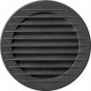 Kratka okrągła z siatką fi. 120 grafit 02-232