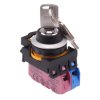 CW4K-3AE11N3 3 Position Metallic Maintained Key Switch 1NO-1NC IP65 IDEC
