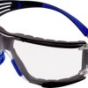 3M SF401SGAF-BLU-F Okulary z zabezpieczeniem przeciw zaparowaniu niebieski, szary EN 166, EN 170, EN 172 DIN 166, DIN 17