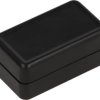 ABS miniature enclosure, (L x W x H) 35 x 20 x 15 mm, black (RAL 9005), IP54, 1551ABK
