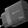 X-PS100 USB-Ladegerät, 20 W, PD, 1x USB-C, schwarz